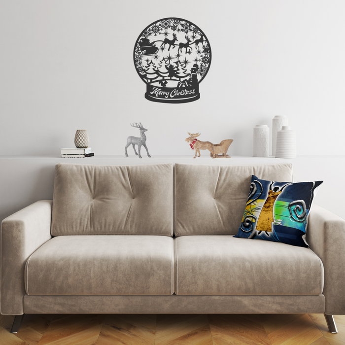 Aberto Design Cojín Multicolor 43 x 43 cm